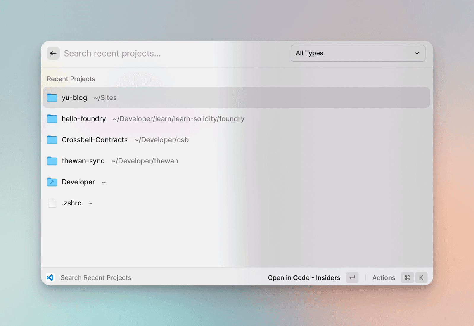 raycast_vscode_recent_project